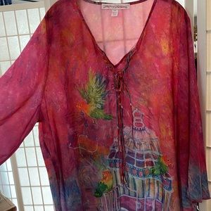 Leoma Lovegrove shirt/coverup